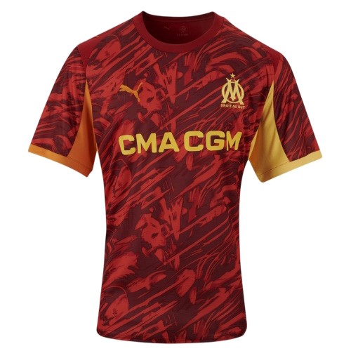 Tailandia Camiseta Marsella Portero 2025/26 Rojo